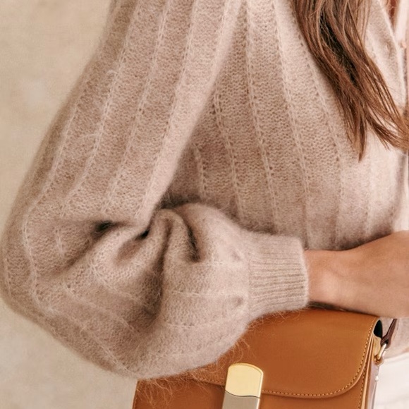 Sèzane | Amance Cardigan in Light Beige - Picture 3 of 5